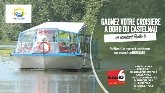 Petite croisière sur le Canal de Bergues avec Le Castelnau