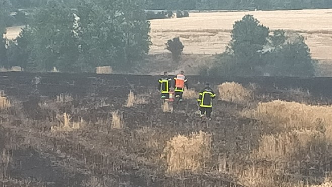 Pas-de-Calais : 92 hectares de champs et de végétation ont brûlé mardi