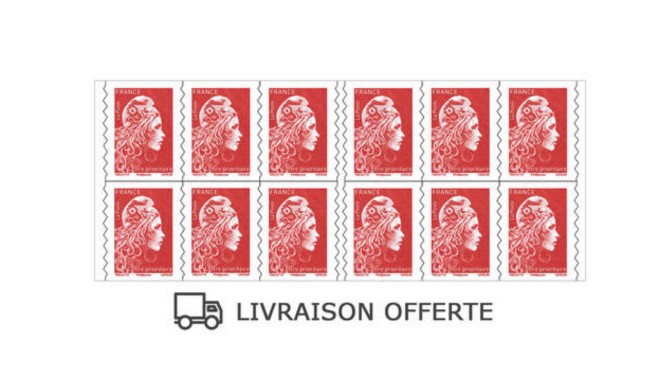 La Poste annonce la suppression du timbre rouge, celui destiné aux lettres prioritaires