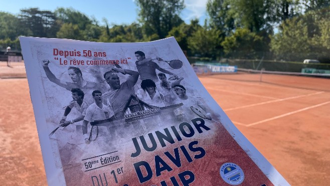 Les futurs champions de tennis au Touquet pour la Junior Davis Cup