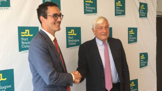 Port de Calais : Jean-Marc Puissesseau part rassuré et serein.
