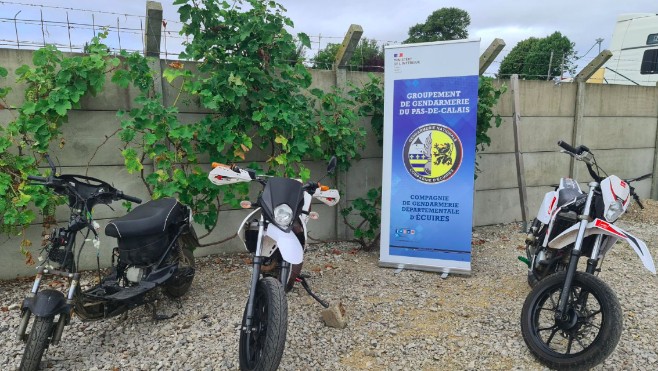 Rodéos à Hesdin : un mineur interpellé et 3 motos saisies