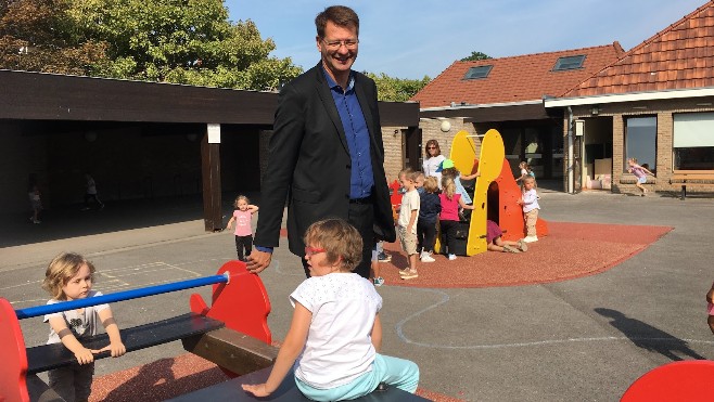 A Dunkerque, la rentrée dans les écoles se fait à pied !