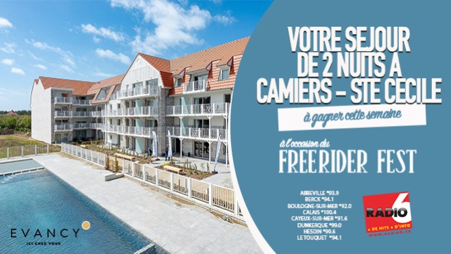 Gagnez un séjour de 2 Nuits en appartement à Camiers Sainte Cécile