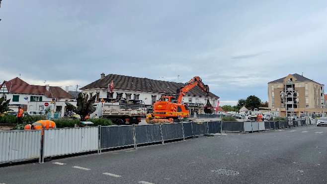 Berck: les travaux de la place de l'hôtel de ville ont repris ce lundi