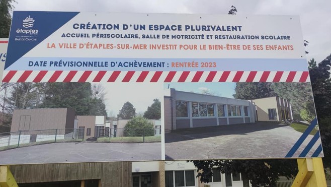 Etaples : les élèves de Rombly, Jean Macé et Jean Moulin vont avoir leur propre cantine