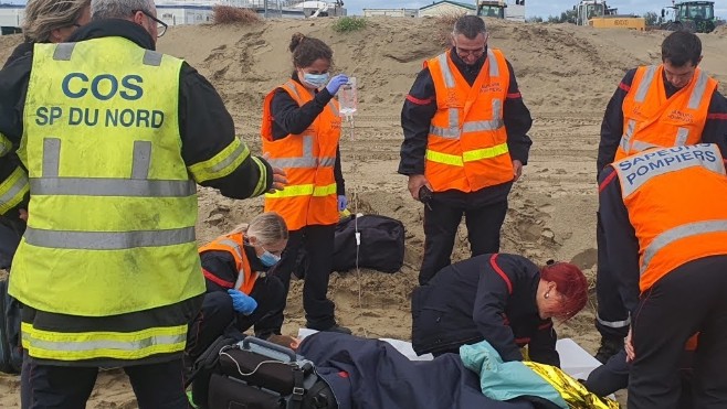 Loon-plage : un jeune garçon blessé gravement à l'entraînement de moto-cross.