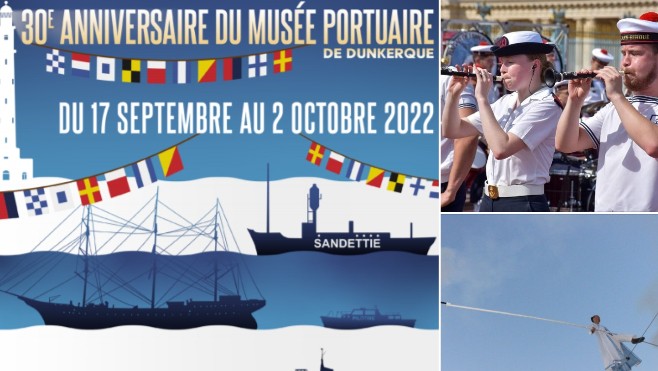 A Dunkerque, le musée portuaire fête ses 30 ans.