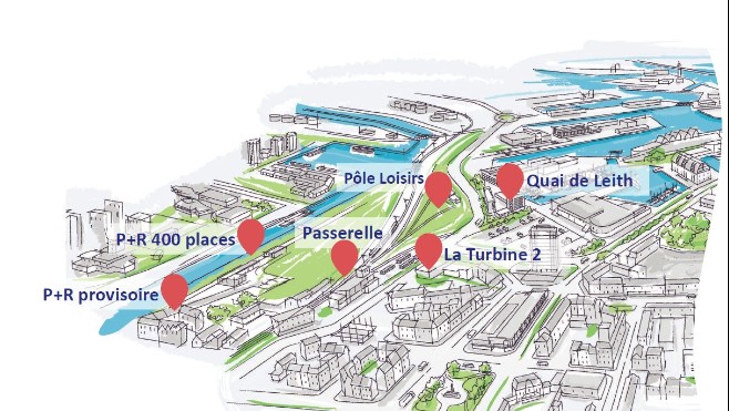 Une salle de spectacle et de sport pour 2027 près de la gare de Dunkerque.