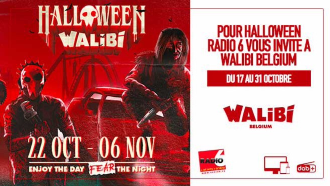 Radio 6 vous invite à Walibi pour Halloween