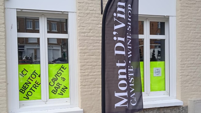 Une cave à vin, le Mont Di Vin va ouvrir dans quelques jours à Cassel.