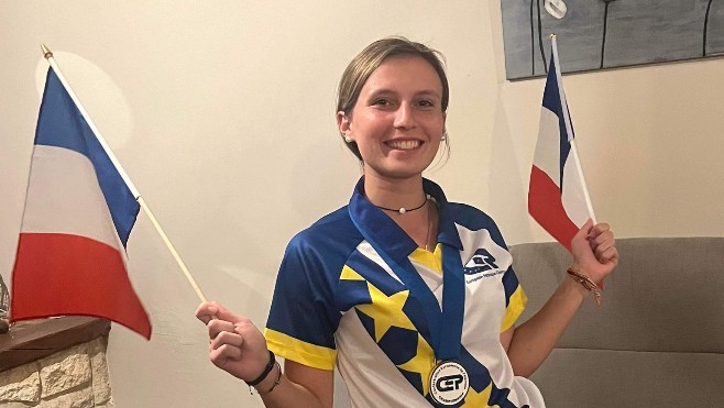 La picarde, Manon Pruvot, championne d'Europe Espoirs de pétanque