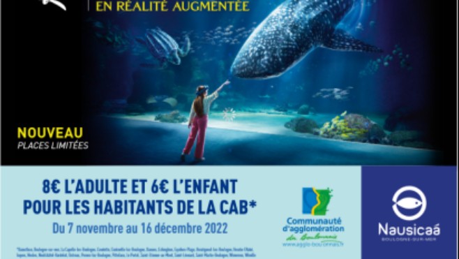 Nausicaá : des tarifs réduits pour les habitants de la CAB jusqu'au 16 décembre