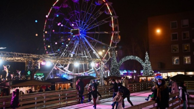 A Dunkerque, une patinoire moins énergivore sur la place Jean Bart pour les fêtes de fin d’année 