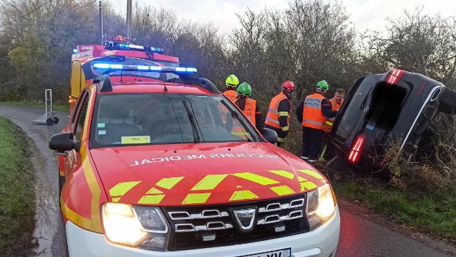 Plus de peur que de mal ce matin entre Saint-Georges-sur-l'Aa et Bourbourg 