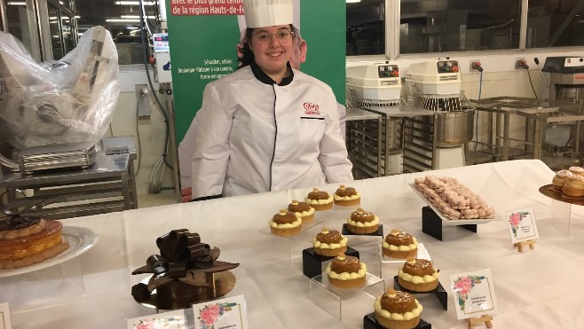 Une dunkerquoise représentera les Hauts-de-France à la finale nationale du Meilleur Apprenti Pâtissier de France.