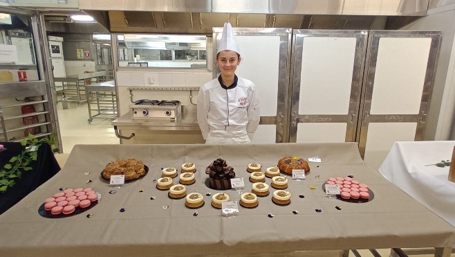 Une amiénoise termine deuxième au concours du Meilleur Apprenti Pâtissier des Hauts-de-France.