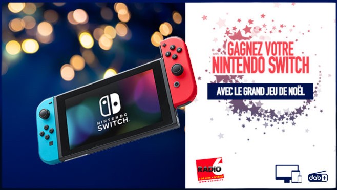 GRAND JEU DE NOEL : Gagnez une Nintendo Switch