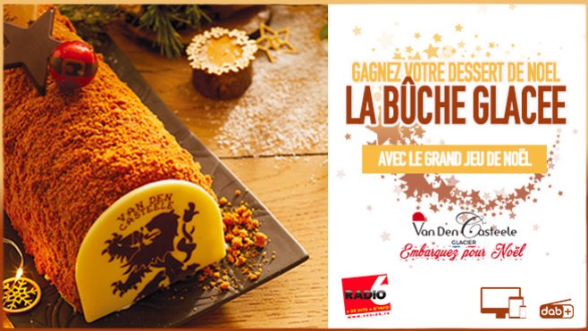 GRAND JEU DE NOËL - Gagnez votre dessert glacé de noël avec Van Den Casteele