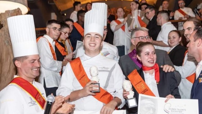 Deux élèves du lycée hôtelier du Touquet ont remporté la finale des Jeunes Talents Escoffier 