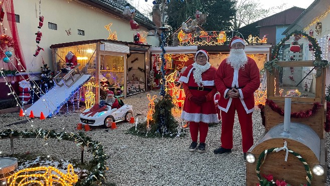 A Maizicourt, entre Hesdin et Abbeville, plongez dans la féérie de Noël chez Michèle et Jacques 