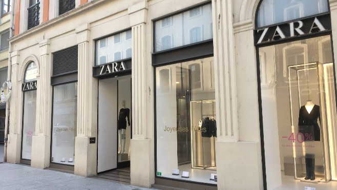 A Boulogne sur mer, Zara fermera en toute discrétion le 21 décembre.