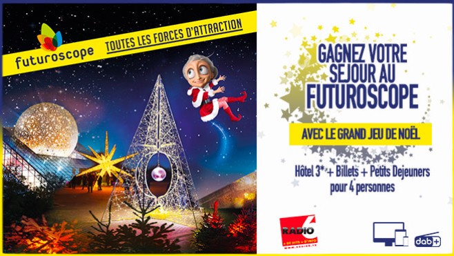 GRAND JEU DE NOËL - Gagnez votre séjour au Futuroscope