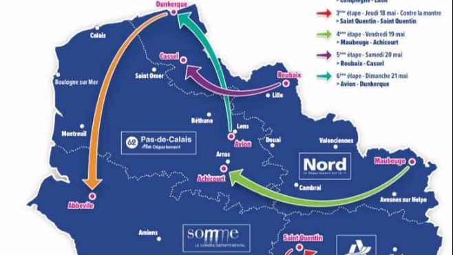 La 67ième édition des 4 jours de Dunkerque se déroulera du 16 au 21 mai 2023 !