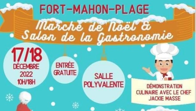 Idée de sortie ce week-end à Fort-Mahon, le salon de Noël et de la Gastronomie
