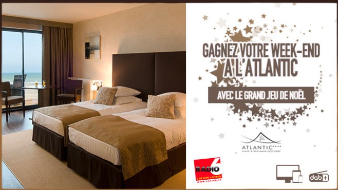 Grand Jeu de Noël - Gagnez un week end en hôtel 4* avec l'Atlantic à Wimereux