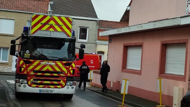 Un incendie dans une maison à Grand-Fort-Philippe samedi matin.