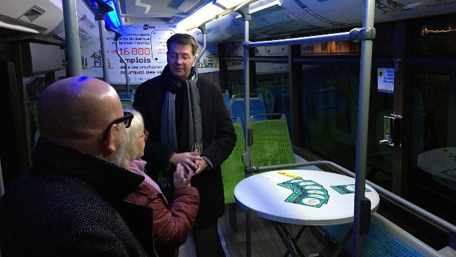 A Dunkerque, des bus circulent pour capter de futurs salariés !