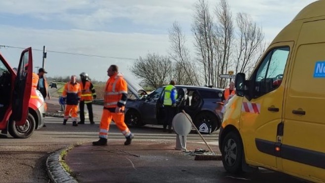 3 blessés légers dans une collision en fin de matinée à Craywick