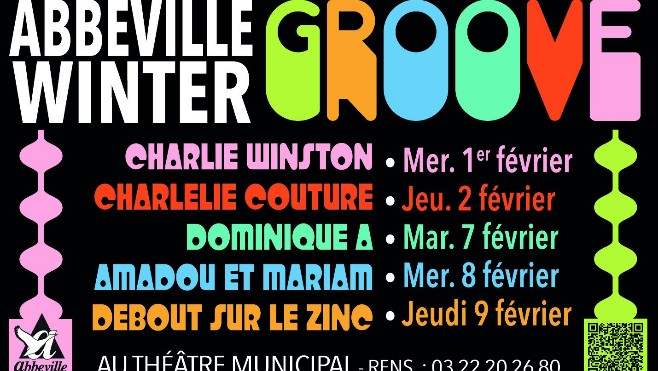 Charlie Winston, Amadou et Mariam, et CharlElie Couture au Abbeville Winter Groove 