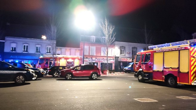 Audruicq : incendie tôt ce matin dans une boulangerie de la place du général de Gaulle