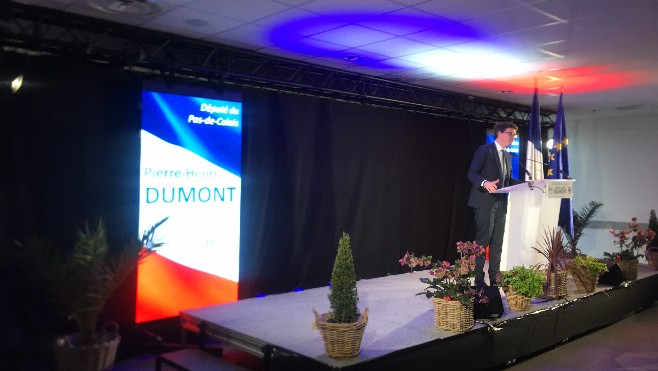 Cérémonie des vœux offensive pour Pierre-Henri Dumont, le député de la 7ème circonscription du Pas-de-Calais