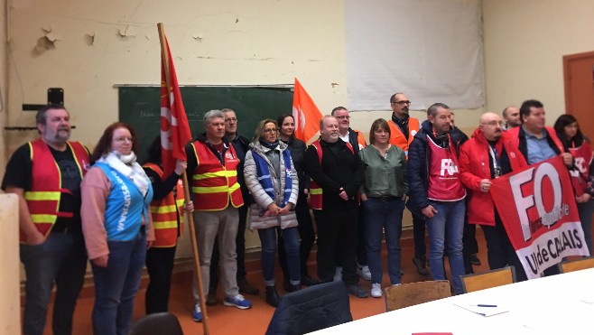Retraites : l’intersyndicale à Calais prête à durcir le mouvement si le gouvernement ne revoit pas son projet de réforme 