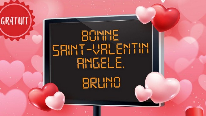 Cucq : déclarez votre amour sur les panneaux de la ville pour la Saint-Valentin