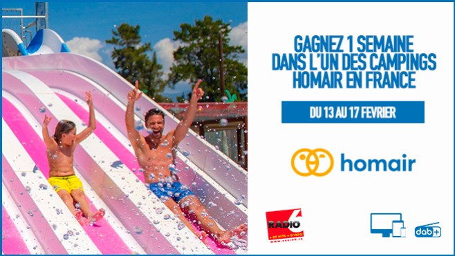 Gagnez 1 semaine au soleil avec Homair Vacances