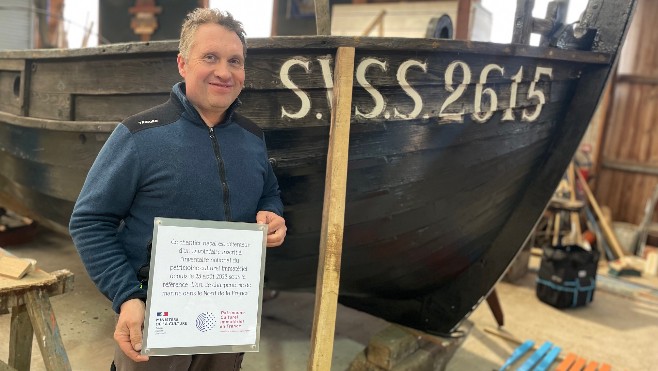 Le savoir-faire du chantier naval d'Etaples reconnu comme patrimoine national