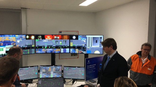 A Dunkerque, un réseau 5G Steel opérationnel chez Arcelor Mittal.
