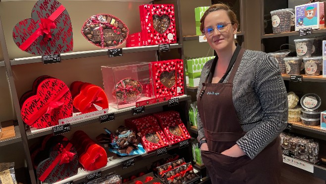 La fête de la Saint Valentin fait encore recette chez les commerçants