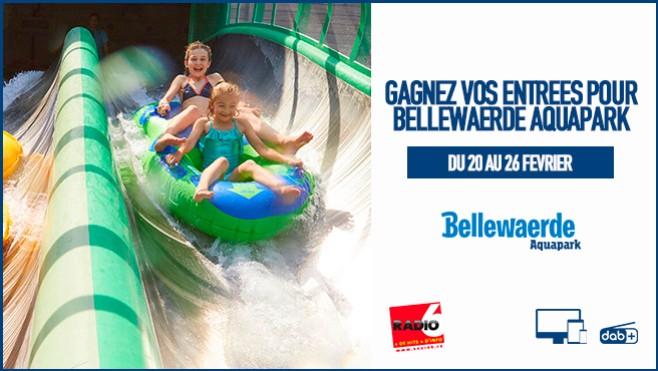 Gagnez vos entrées pour Bellewaerde Aquapark