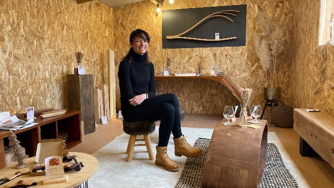 Etaples: à la Menuiserie Navale Lefevre, on recycle les chutes de bois en objets de déco 