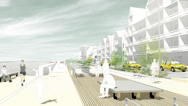 A Cayeux, un nouvel avant-projet de la rénovation du boulevard maritime, présenté à la population 