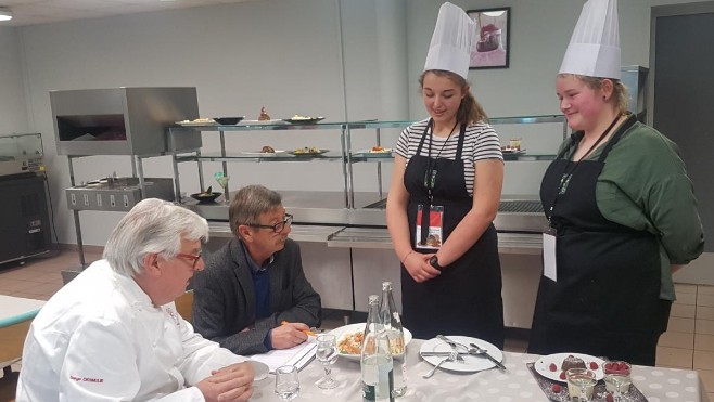 A Calais, le lycée hôtelier St-Pierre organise son concours inter-collèges pour les troisièmes 