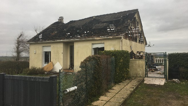 Wimille : une maison ravagée par un incendie 