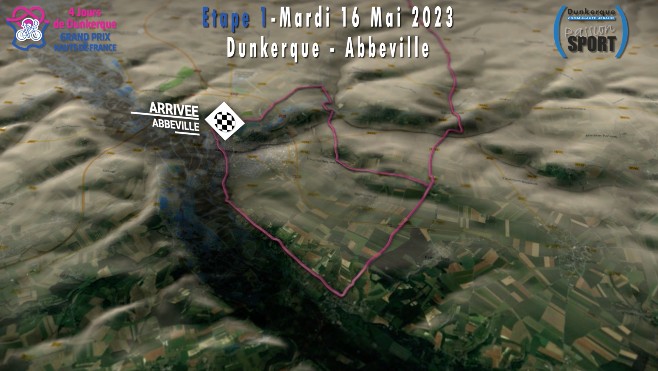 Abbeville sera ville arrivée des