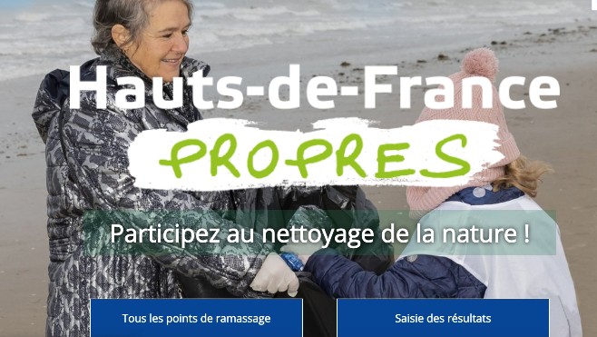 1582 opérations de ramassages de déchets programmées dans les Hauts de France ce week-end. 