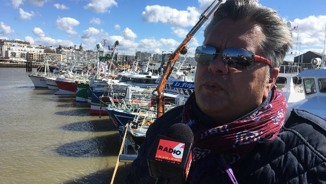 A Boulogne sur mer, le port est bloqué et la Criée fermée